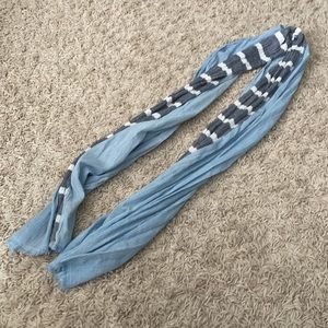 Women’s Denim/Blue Stripe Scarf